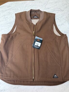Ridgecut Brown Men's Insulated Work Vest